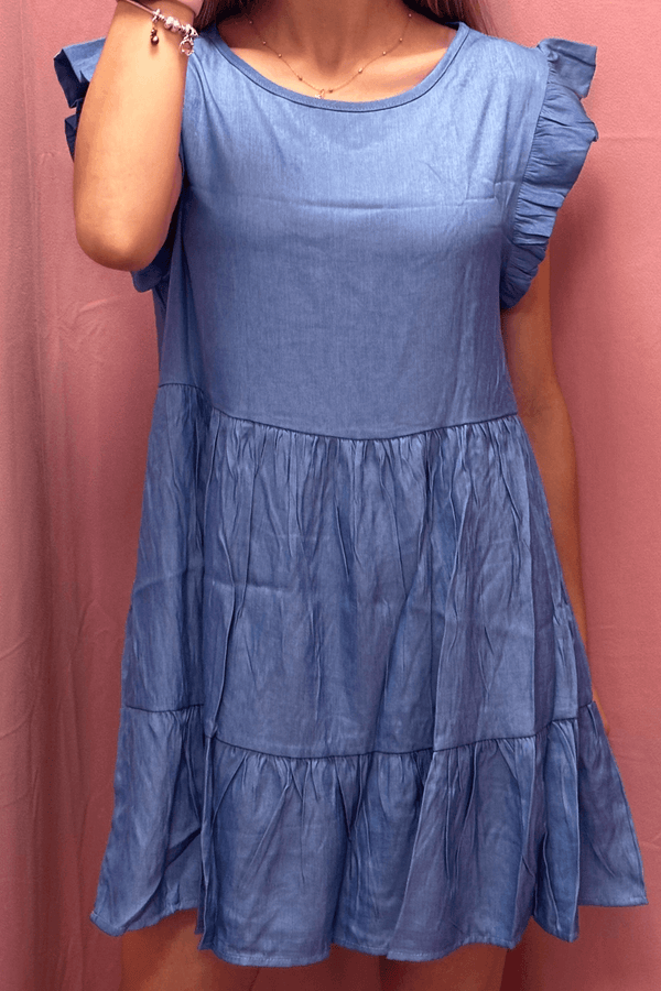 Denim Boho Dress