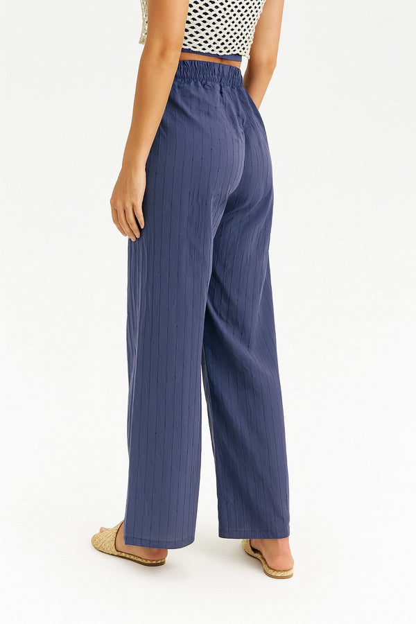 Threaded Stripes Pants