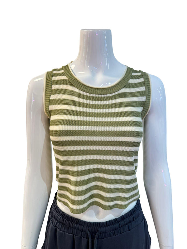 Striped Summer Vest