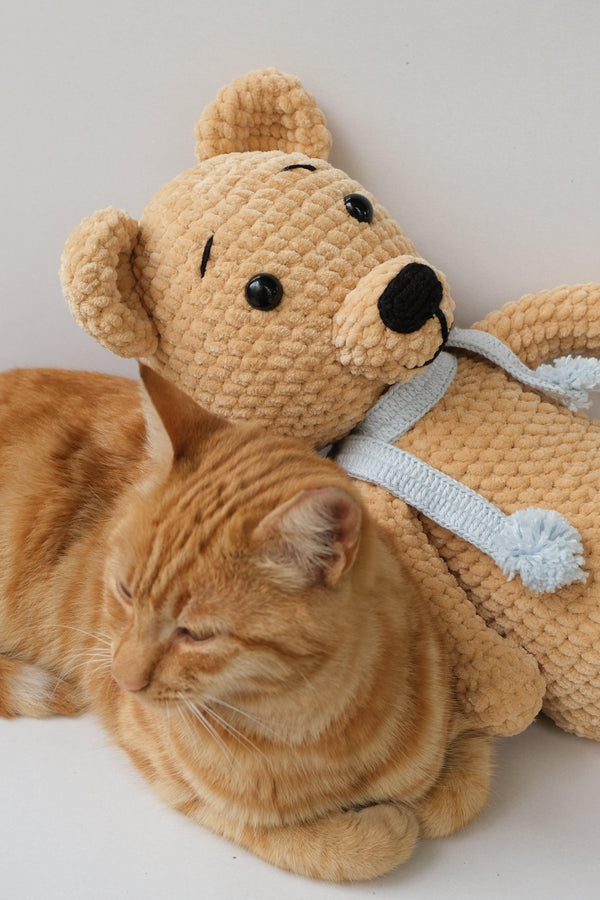 Chenille Teddy Bear Plushy Toy