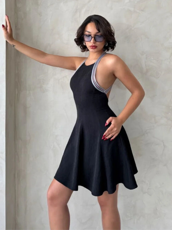 Athletic Crossed Back Dress