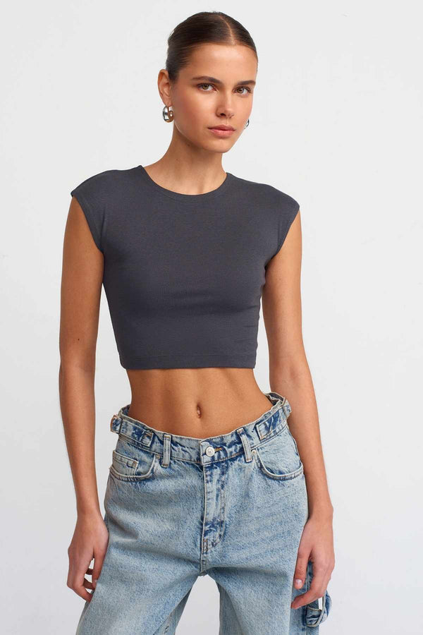 Crop Fitted Tee